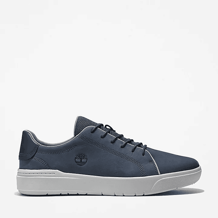 Timberland Seneca Bay Leather Trainer for Men in Navy